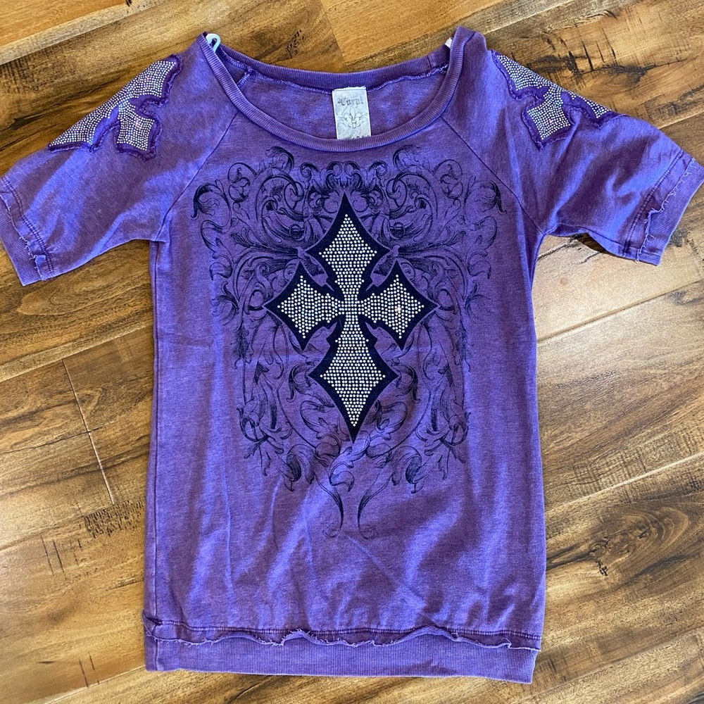 Vocal purple tee